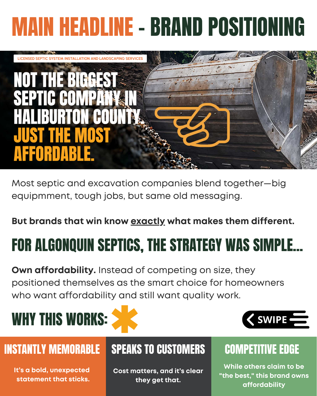 alt="Excavation contractor marketing case study showcasing septic and excavation brand development strategy"